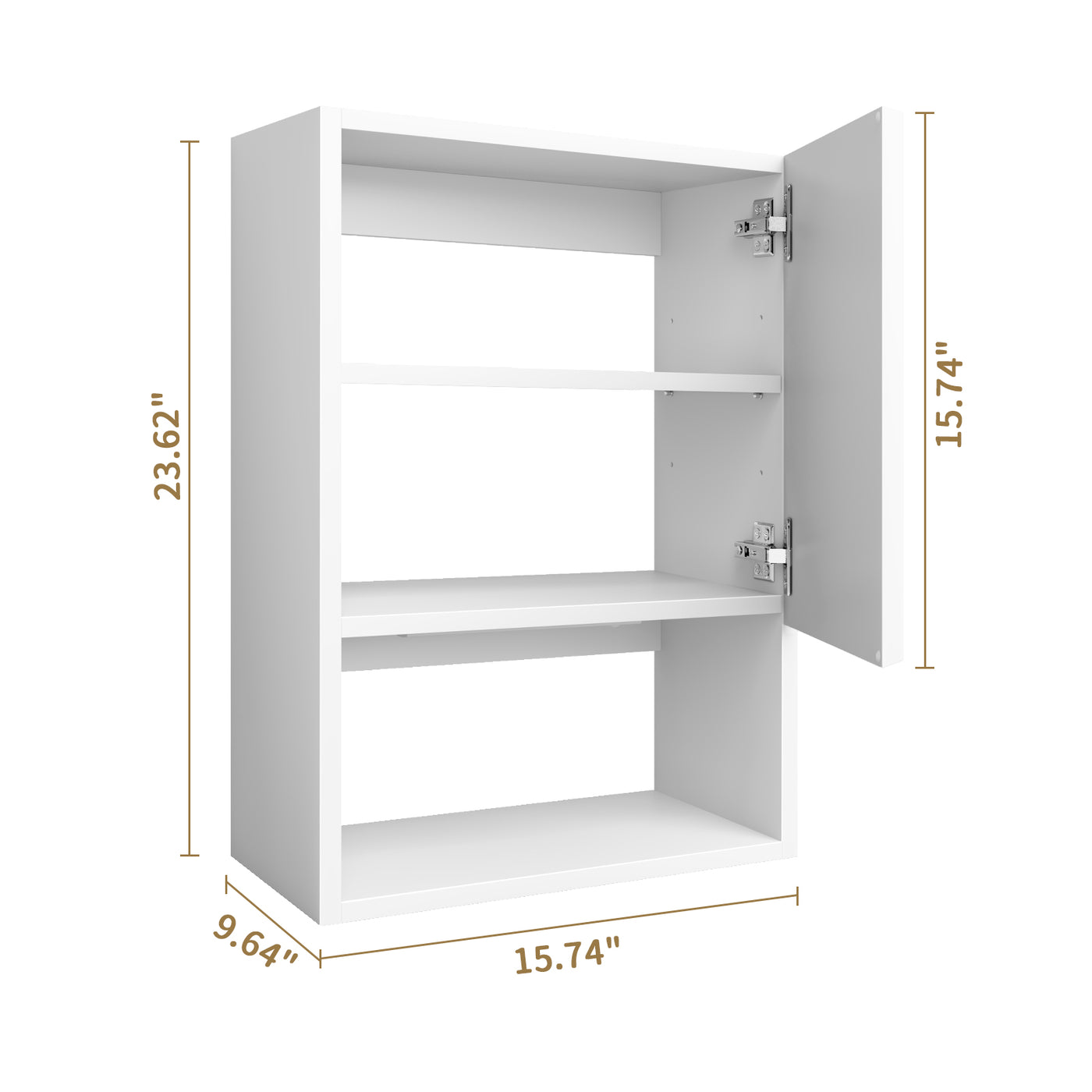 Wall Mounted Storage Cabinets with Lights Bathroom Medicine Organizer